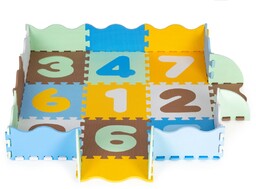 Iplay Mata piankowa edukacyjna kojec puzzle podkład