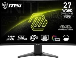 MSI MAG 27C6F 27" FHD zakrzywiony wyświetlacz gamingowy