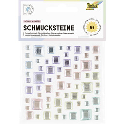 folia 12315 - Kamienie dekoracyjne SQUARE PASTEL, 67
