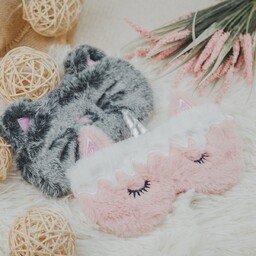 MASKA DO SPANIA szara do samolotu KOT opaska