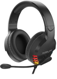 Krux Fizz RGB Nauszne Czarny Słuchawki przewodowe
