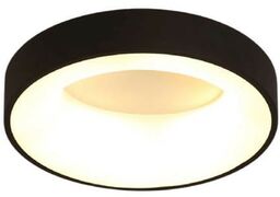 Plafon LED okrągły czarny Abigali 450*110mm 20W -