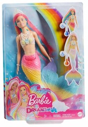 Barbie Dreamtopia Syrenka tęczowa przemiana