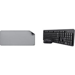 Logitech Desk Mat - & Trust Ymo II