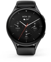 Smartwatch HAMA 8900, GPS, AMOLED 1.43, czarna koperta,