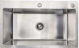 Zlewozmywak stalowy STELLMAN STEEL 7545 Inox 75x45 cm