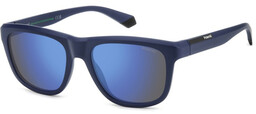Polaroid PLD 2163/S Matte Blue/Blue Mirror Polarized