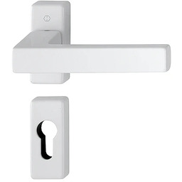 Toulon - Komplet klamek z aluminium na krótkim