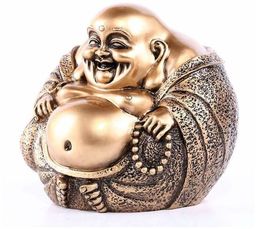 lachineuse Duży śmiejący się Budda szczęścia, 16 x