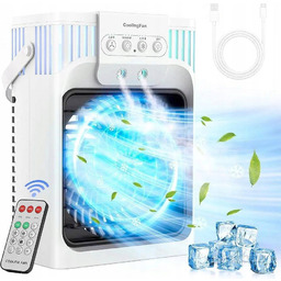 Przenośny Klimatyzator AB-1 Nawilżacz Pilot Led 800W Cichy