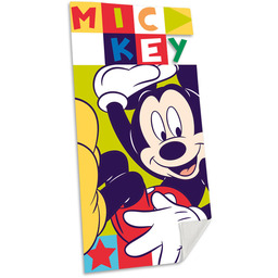 Kids Euroswan, Myszka Miki, Ręcznik plażowy, 140x70 cm