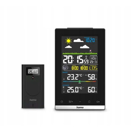 Stacja pogody Hama Jamaica 222239 Alarm Budzik Zegar