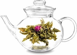 Malinowa lichi ball herbata kwitnąca