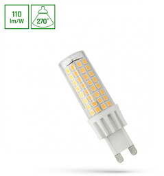 LED G9 230V 7W WW SMD SPECTRUM
