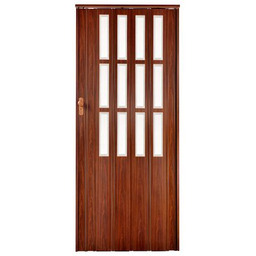 Drzwi harmonijkowe st13 85 x 203 cm mahoń