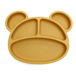 Talerzyk Małpka Silikonowy [Kolor Żółty]