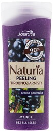 Joanna Naturia Peeling drobnoziarnisty czarna porzeczka 100 g