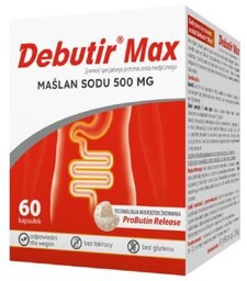 Debutir Max 500 mg, 60 kaps.