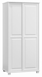 Szafa drewniana 2D nr6 drzwi przesuwne wieszak S90