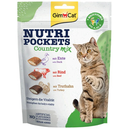 GIMCAT Nutri Pockets Country Mix 150g przysmaki