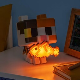 Paladone Minecraft Cat GloBuddies Light, lampa typu tap-to-on,