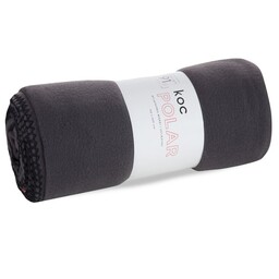 Design 91 Koc narzuta 150x200 Polar stalowy pled
