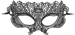 Ouch! Princess Black Lace Mask Black