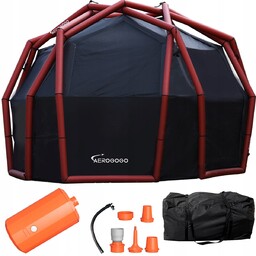 Namiot kempingowy Aerogogo Dome Tent pompowany stelaż Pompka