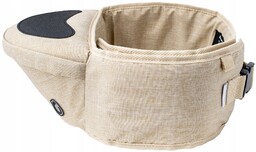 Hippychick Hipseat Nosidełko biodrowe Denim Oatmea