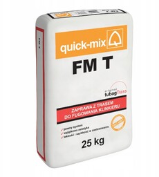 Fuga do klinkieru Quick-Mix Fm T Piaskowa 25kg