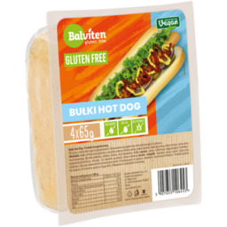 BUŁKI DO HOT DOGÓW BEZGLUTENOWE (4 szt.) 260