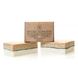 Zestaw trzech mydeł konopnych