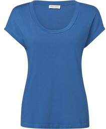 Marc O&amp;apos;Polo T-shirt damski Kobiety Bawełna niebieski jednolity
