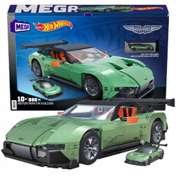 Hot Wheels Aston Martin Vulcan Zestaw Klocków Auto