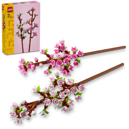 LEGO Botanicals Kwiaty wiśni, Sztuczne Kwiaty do Zbudowania