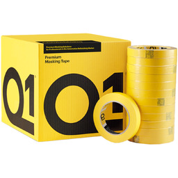 Q1 Premium Masking Tape, Żółta - Taśma maskująca