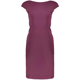 KLASYCZNA FIOLETOWA SUKIENKA DAMSKA PATRIZIA PEPE