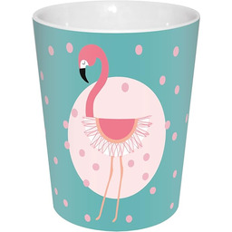 infinite by GEDA LABELS (INFKH) Kubek Flamingo kropki
