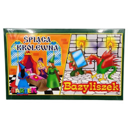 Śpiąca Królewna - Bazyliszek gra BARTEK, gra planszowa,