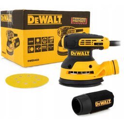 DeWalt DWE6423 Szlifierka mimośrodowa wielofunkcyjna 125mm sieciowa 280W