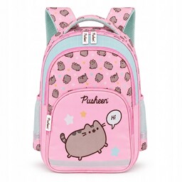 Plecak Szkolny Pusheen Wielokomorowy Dziecięcy Różowy St. Majewski