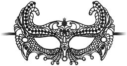 Ouch! Empress Black Lace Mask Black