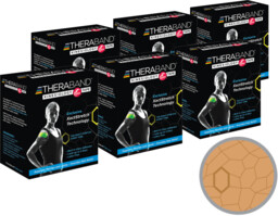 Thera-Band XactStretch 12928 Set 6 rolek beżowej taśmy