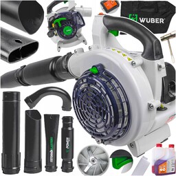 Dmuchawa Spalinowa 1600W Ogrodowa Do Liści 50L Odkurzacz