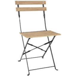 Bolero Krzesło cateringowe składane z siedziskiem o wysokości