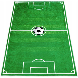 Dywan 120x180 Boisko Antypoślizgowy Piłka Nożna Dla Dzieci
