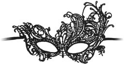 Ouch! Royal Black Lace Mask Black
