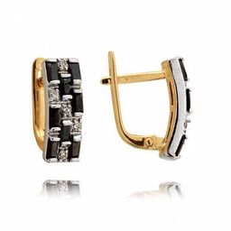 Złote kolczyki N370K