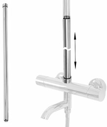 REA-K6654 Przedłużka 60 cm do zestawu natryskowego Przedłużka