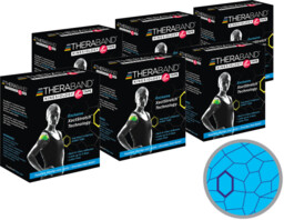 Thera-Band XactStretch 12929 Set 6 rolek niebieskiej taśmy